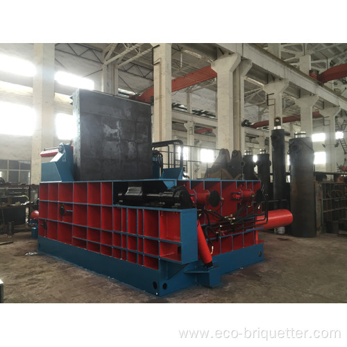 Hydraulic Waste Metal Scrap Aluminium Profile Compactor